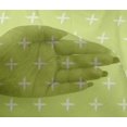 thumbnail image 4 of oneOone Tissu en Viscose Chiffon Imprimé Kasuri Signe Plus au Mètre 42 Pouces de Large, 4 of 4