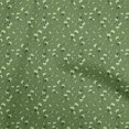 thumbnail image 1 of oneOone Velvet Green Fabric Floral Sewing Craft Projects Fabric Prints By Yard 58 Inch Wide, 1 of 5