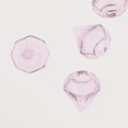 thumbnail image 4 of Esquirla 6 Pcs Clear Glass Bottle Charm Pendant DIY Craft Jewelry Making Pink, 4 of 8