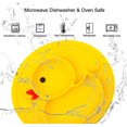thumbnail image 5 of Silicone Divided Toddler Plates, Portable Non Slip Suction Plates for Children B, 5 of 5