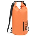thumbnail image 1 of vidaXL Sac Sec avec Fermeture Éclair Orange 30 L PVC, 1 of 5
