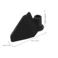 thumbnail image 2 of HAMPPLIES 4Pcs Breadmaker Machine Paddle Black Alloy Non-stick Mixing Accessory for Home Users, 2 of 7