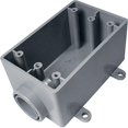 thumbnail image 1 of Thomas &amp; Betts 5133364U 0.75 in. 1 Gang Outdoor PVC End Box, 1 of 1