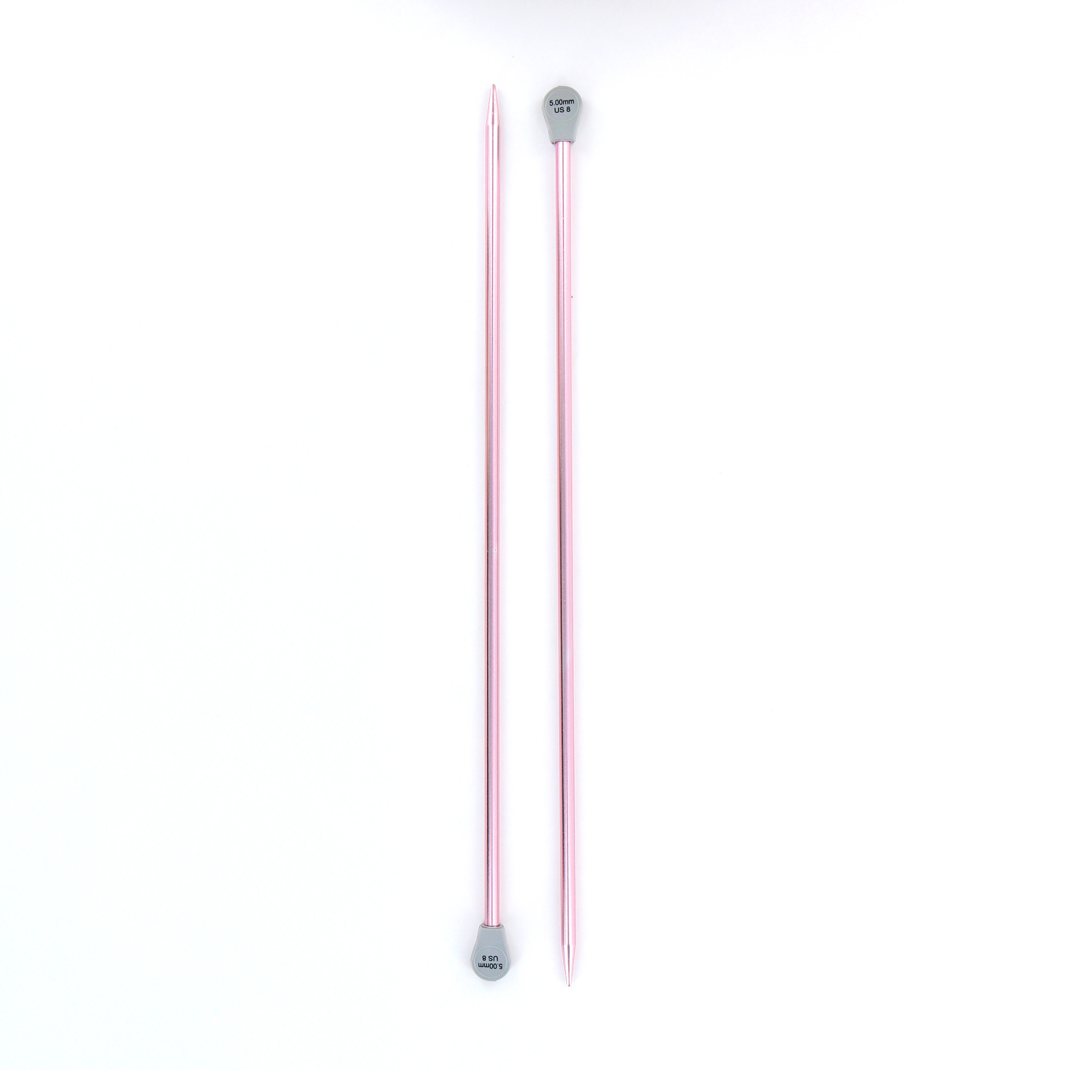 LOVE KNITTING Aiguilles à tricoter droites en aluminium, 30 cm (12 po), 3 mm (US 2)
