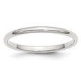 thumbnail image 1 of Ladies 2mm Wedding Band Ring in Sterling Silver, 1 of 4