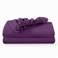 thumbnail image 1 of Bare Home 2-Pack Fitted Sheets - Premium 1800 Collection - Ultra-soft - Deep Pocket - Twin, Plum, 1 of 7
