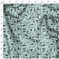thumbnail image 4 of Soimoi Green Poly Georgette Fabric Gardening Tools & Hardware Print Sewing Fabric Yard 42 Inch Wide, 4 of 5