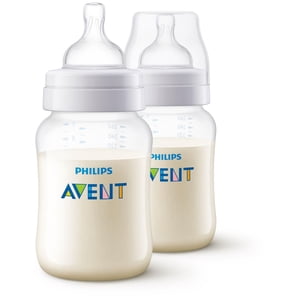 Philips Avent Anti-colic Bouteille pour bébé, 2x9oz Bouteilles, SCY103/02