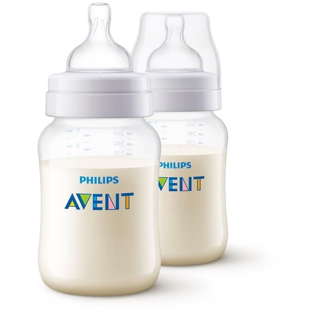 Philips Avent Biberon Anti-Coliques, 2x9oz Biberons, SCY103/02