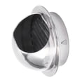 thumbnail image 2 of Hotte d'Aération en Acier Inoxydable, Accessoire de Sortie d'Aération Résistant à la Pluie pour Usages Industriels pour Sécheuses Électriques 6 Pouces, 2 of 8
