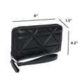 thumbnail image 4 of Time And Tru Zip Around Wristlet Wallet, 4 of 8