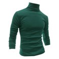 thumbnail image 1 of INSPIRE CHIC Men's Pullover Turtle Neck Long Sleeves Stretchy Slim Fit Tops, 1 of 7