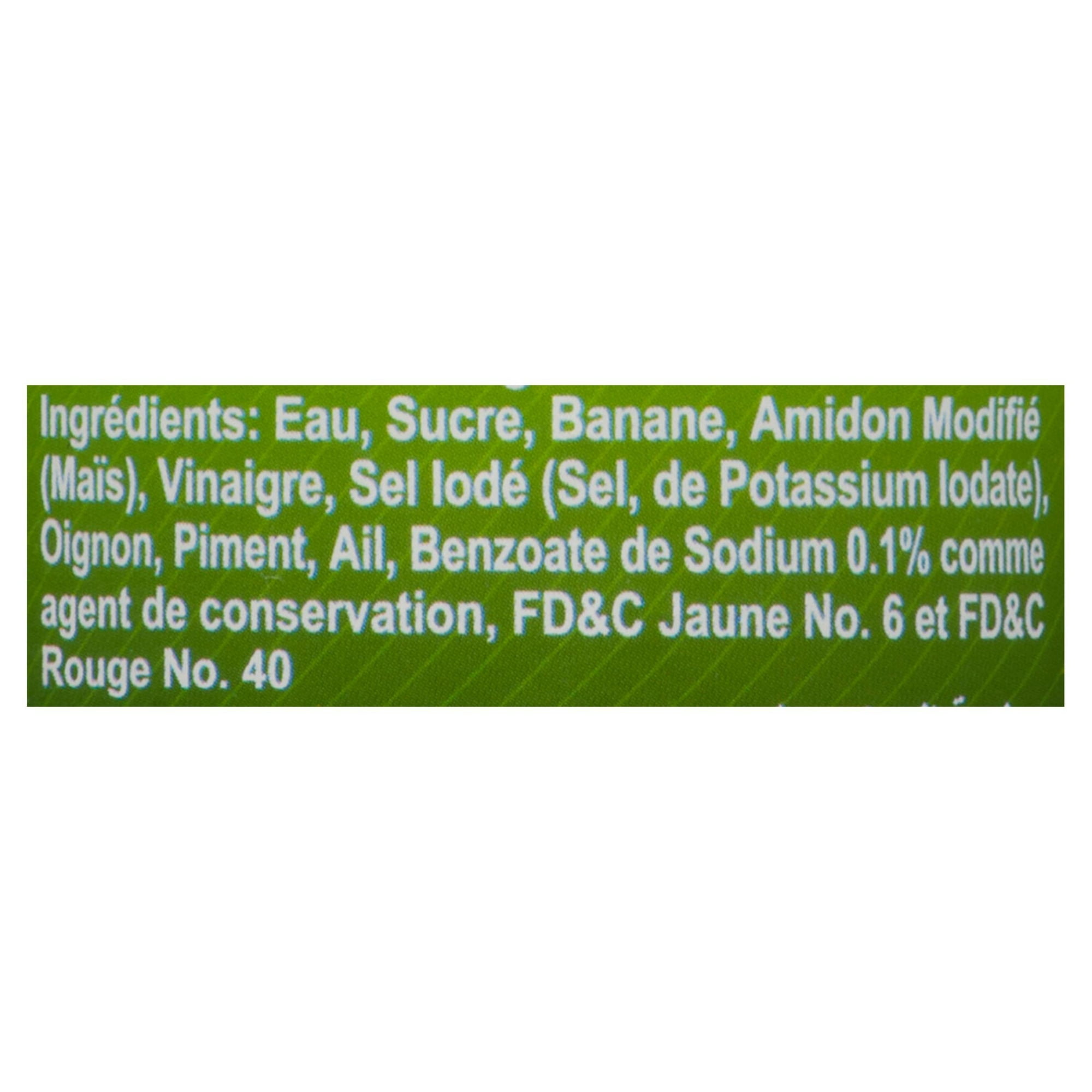 Sauce banane UFC Regula 550 g par Bouteille - Sauce/ketchup à la banane