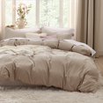 thumbnail image 1 of Bedsure Hazel Duvet Cover King Size - Soft Prewashed King Duvet Cover Set, 3 Pieces, 1 Duvet Cover 104x90 Inches with Zipper Closure and 2 Pillow Shams, Comforter Not Included, 1 of 6