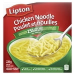 Lipton Chicken&nbsp;Noodle Mélange de soupe sèche, avec 25% moins de sel que notre recette originale