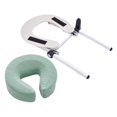 thumbnail image 4 of lionlar Massage Table Face Down Pillow Comfort Practical Premium Face Cradle Cushion Green, 4 of 9