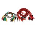 thumbnail image 1 of Unique Bargains 7Pairs Alligator Connector Jumper Wire Test Leads 0.5m Length w 1M Banana Line, 1 of 4