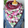 thumbnail image 1 of Dvkptbk Foulards pour Femmes Femmes Foulard Imprimée Mode Rétro Femme Châle Foulard Polyvalent Vêtements en Liquidation, 1 of 2