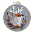 thumbnail image 1 of Christmas Embroidery Kit With Embroidery Hoop Easy Embroidery Kit For Beginners And Adults Full Embroidery Hoop Kit With Needles And Thread Included Diy Crafts for Girls Diy Crafts for Adults, 1 of 4