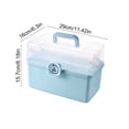 thumbnail image 3 of QTOCIO Home First Aid Kit Hand Helds Emergency Box Small Box Large Capacity Box For Home Use, 3 of 4