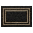 thumbnail image 1 of Mohawk Home Hall Border Near Black/Tan Tufted Polyester Area Rug, 1 of 8