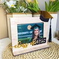 thumbnail image 2 of Desktop Ornament Graduation And Start Of School 2025 Wooden Photo Frame for Desk—Horizontal Version Seasonal Celebration Keepsake Home Decoration, 2 of 7