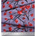 thumbnail image 2 of Soimoi Poly Georgette Fabric Branch & Leaves Artistic Decor Fabric Printed Yard 42 Inch Wide, 2 of 3