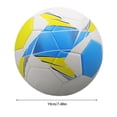 thumbnail image 3 of VONKY Teamwork Meets Fun Portable Soccer Ball For Competitive Play Durable PVC Football Goal Soccer Balls Ball Soccer light blue No.4 1Set, 3 of 6