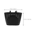 thumbnail image 2 of BRIGHTFUFU Plastic Bike Baskets Assorted Color For Childrens Bikes Scooters Tricycles Outdoor 2Pcs, 2 of 8