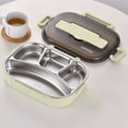 thumbnail image 1 of Dvkptbk Lunch Box Thermal Insulation Bento 4 Cells Lunch Box Tableware Set Portable Lunch Box Student Lunch Box Camping Essentials, 1 of 4