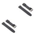 thumbnail image 2 of Baohd Versatile Silicone Watch Bands Watch Straps Replacement Rubber Wrist Band Gray 20mm 2Set, 2 of 6