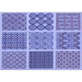 thumbnail image 1 of Ahgly Tapis Rectangulaire Lavable en Machine Intérieur Transitionnel Bleu Ardoise, 6 Pieds x 9 Pieds, 1 of 7