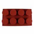 thumbnail image 1 of Moule Rond Flexible en Silicone pour Savon à Gâteau, Moule à Biscuits, Moule à Bonbons et Chocolat, 1 of 5