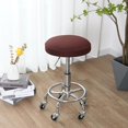 thumbnail image 3 of Round Bar Stool Seat Covers Washable Stool Cushion Slipcover Elastic Bar Chair Covers for 12-15 Inch Chair, 3 of 7