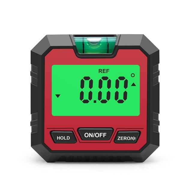 FlyFlise Mini Digital Inclinometer Protractor/Inclinometer/Level 3 IN 1 Angle Finder Angle Meter/Bevel