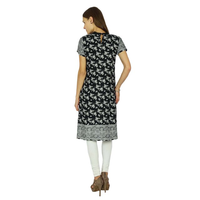 Phagun Kurta Bollywood Indienne de Designer pour Femmes Kurti Ethnique Tunique en Coton Robe
