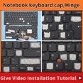 thumbnail image 1 of Charnière de Remplacement pour Keycap Key cap pour ThinkPad X1 Carbon 9th Gen 9 2021 SN20Z77386 avec Clavier Rétroéclairé 1 Keycap et Charnière, 1 of 5