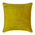 thumbnail image 3 of Decorative Green 16"x16" (40x40 cm) Throw Pillow Covers, Velvet Quilted Throw Pillows For Sofa, Geometric Pattern Modern Style - Chartreuse Liqueur, 3 of 3