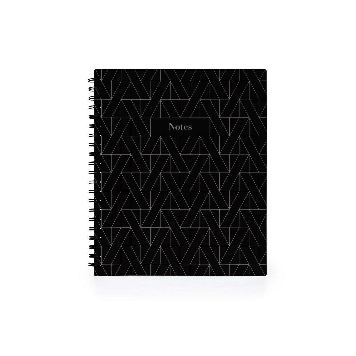 Cambridge® Geo Large Black Notebook