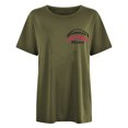 thumbnail image 4 of Birdeem T-Shirt Imprimé à Manches Courtes Col Rond Décontracté pour Femmes, 4 of 6