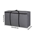 thumbnail image 3 of Cagogo Moving Bag, Large Capacity Storage Bag for Clothes Bedding, Thickened Durable Cloth Duffel Bag, Heavy Duty Moving Packing Bag for Travel Moving Storage Organization, 3 of 6