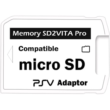 3Pcs Sd2Vita Pro Adapter 3.0 Compatible with Ps Vita 3.60 Henkaku Micro Sd Memory Card Psvita