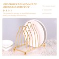 thumbnail image 2 of Support d'Assiettes Ménager Organisateur d'Assiettes Décoratif Support d'Assiettes Résistant à l'Usure Accessoire de Cuisine, 2 of 9