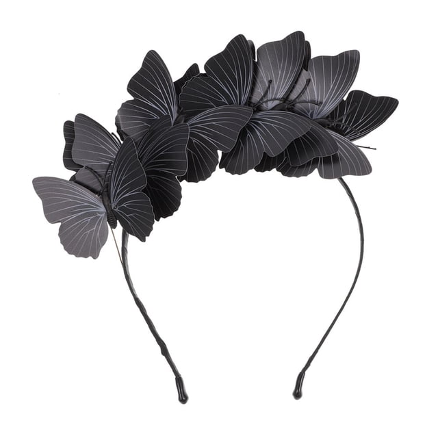 POINTERTECK 1Pc Simulated Butterflies Headband Butterflies Headdress Creative Hair Accessory