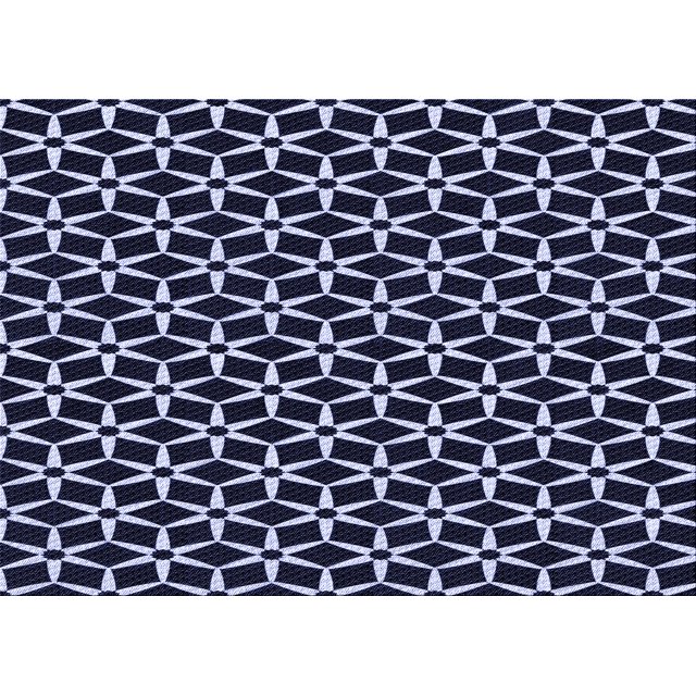 Ahgly Company Tapis Rectangulaire Lavable en Machine, Bleu Nuit, 4 Pieds x 6 Pieds