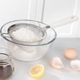 thumbnail image 1 of Nilvkv Stainless Steel Flour Sieve Handheld Household Double Layer Mesh Filter Sieve Baking Tool, 1 of 6