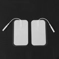 thumbnail image 1 of Ccdes Tampons d'Électrode, Tampons d'Électrode de Remplacement, 2 Pcs Tampons d'Électrode Réutilisables Auto-Adhésifs de Remplacement pour Soins de Santé pour Masseur Tens, 1 of 7