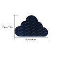 thumbnail image 4 of relayinert 12pcs PU Non-skid Rug Grippers For Worry-Free Flooring Experience Wide Application Grippers For Rug cloud  74*125*1mm 1Set, 4 of 6