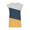 thumbnail image 3 of Yuyuzo Camisoles d'Été pour Femmes à Manches Cap, Tunique à Col Rond, Coupe Ample, T-Shirts Basiques Décontractés, 3 of 4