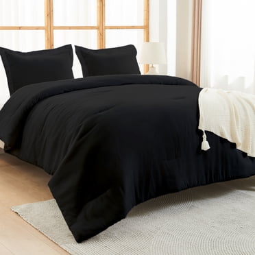 Hitime Ultra Soft Beige King Size Comforter Set 3 Pieces Gentle Down Alternative Bedding 1 Lightweight Comforter and 2 Pillowcases